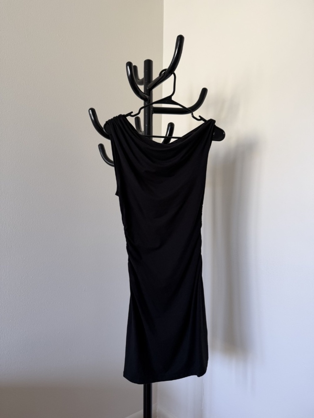NWT Reformation Kailea Knit Mini Dress, Black, Size XS
